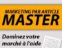 Marketing Par Article Master